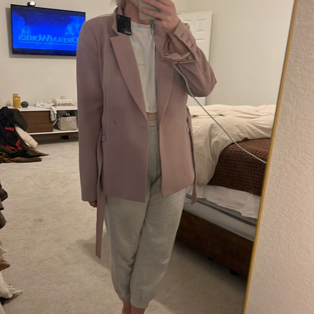 Brand NEW Pink PAIGE blazer - never worn with tags